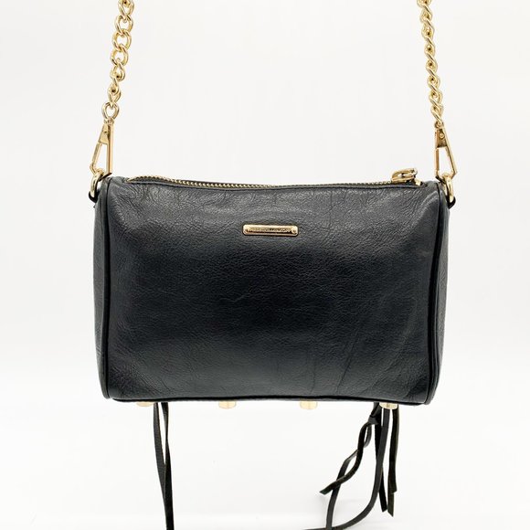 REBECCA MINKOFF Mini 5 Zip Leather Crossbody Bag - Picture 3 of 9